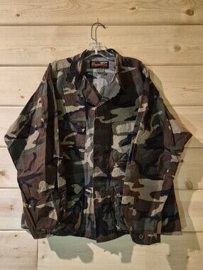 Prestige Tactical Wear Men Shirt Camouflage Military Long Sleeve Size XXL 27x28